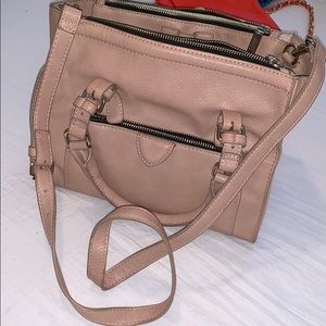 Pink strap bag